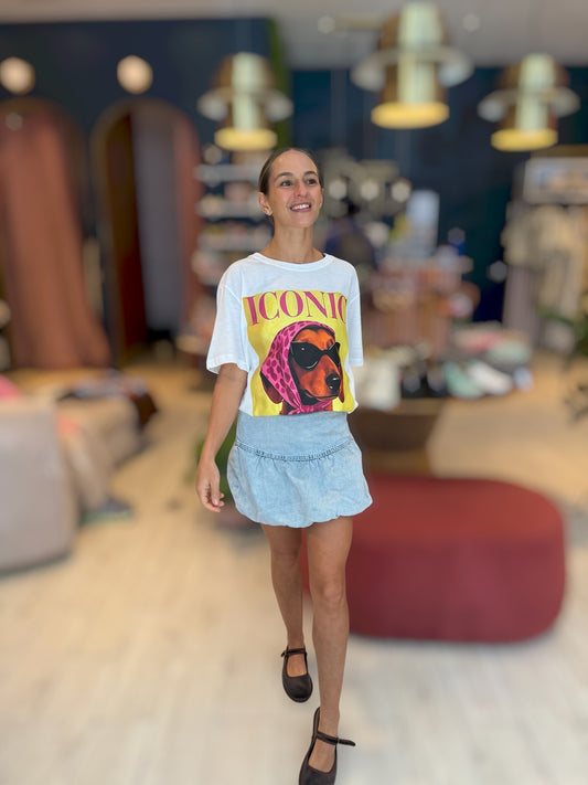 White Iconic tshirt