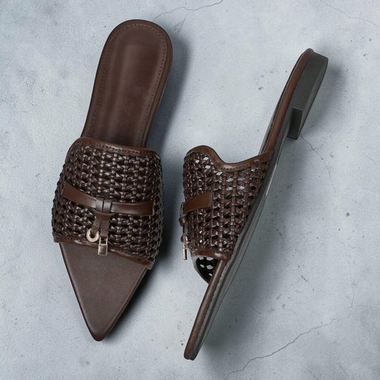 Brown Italy Flats