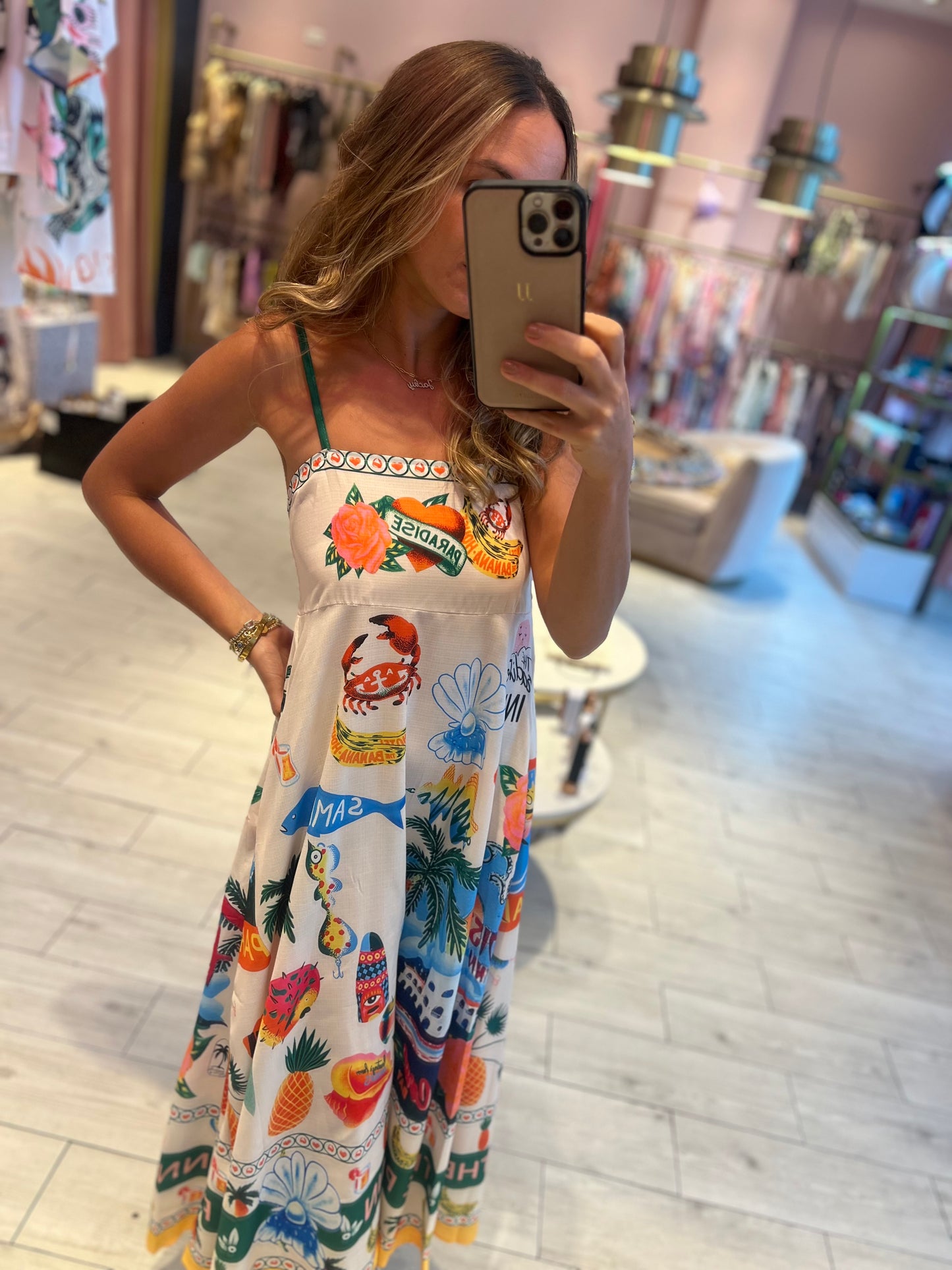 Paradise summer dress