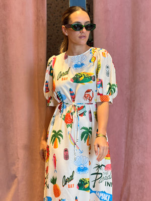 Paradise summer maxi dress