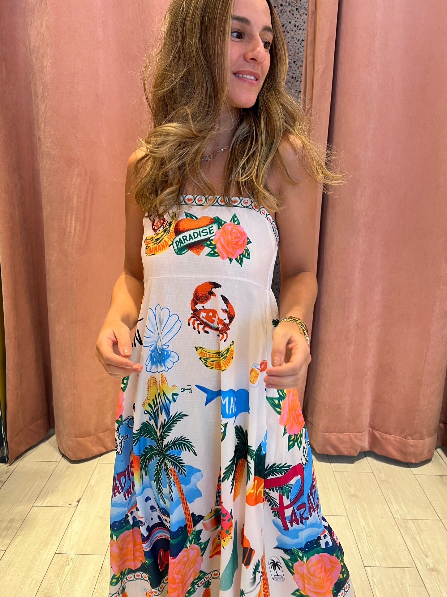 Paradise summer dress