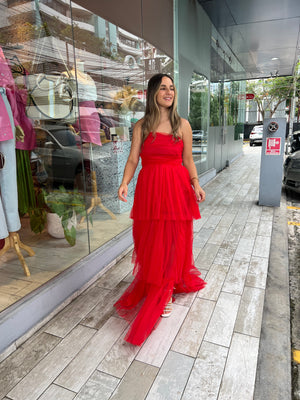 Red Sienna Dress