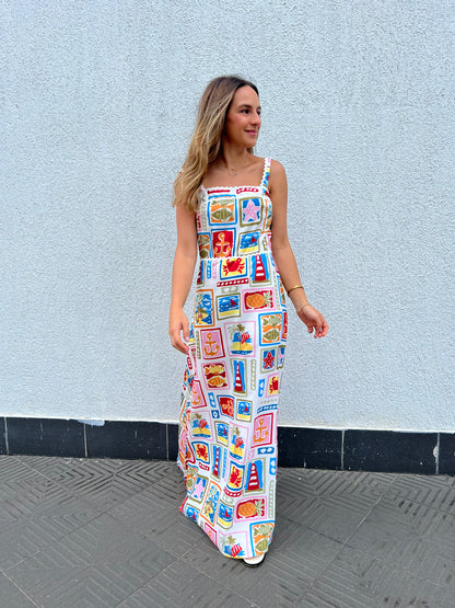 Capri maxi dress