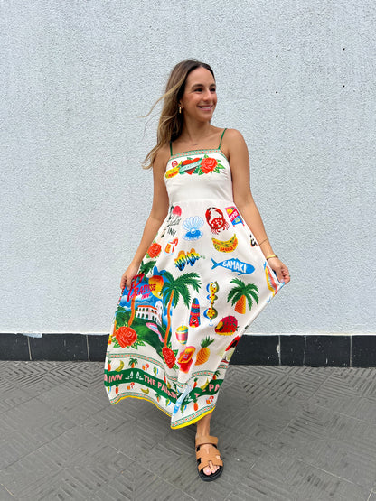 Paradise summer dress