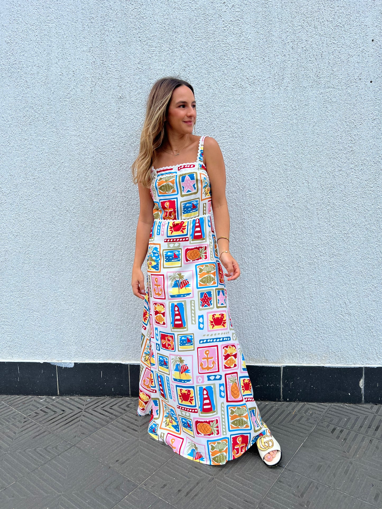 Capri maxi dress