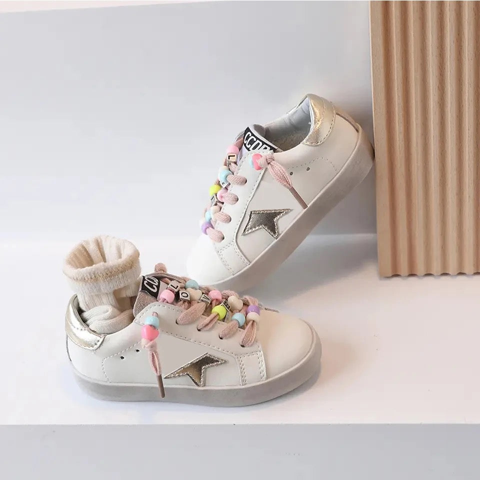 Charming sneakers for girls