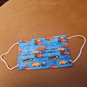Rayo mcqueen face mask