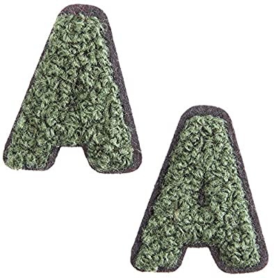 fur letter patch