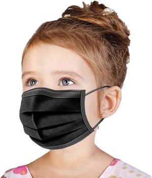 Black face mask for kids