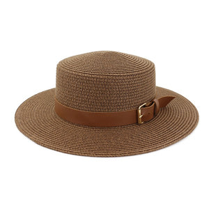 coffee straw hat