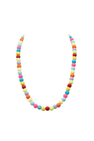 rainbow beads chain for girls