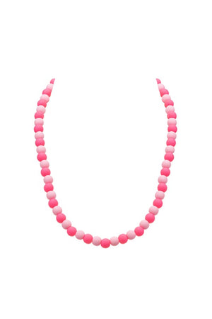 pink beads chain for girls