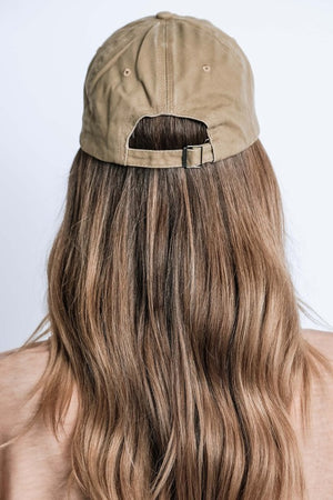 Nude mockha  hat