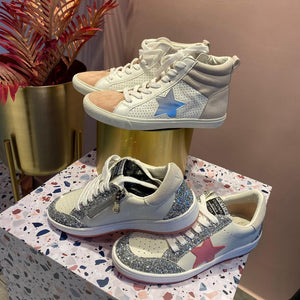 Blush Vintage Havanna High Sneakers