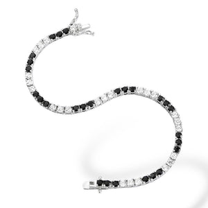 3 Black & 3 Diamond Tennis