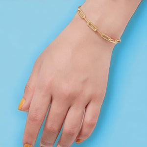 Chunky Paperclip Bracelet