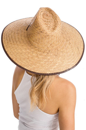 Brown straw hat 8 mayo