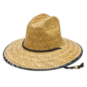 palm straw outdoor hat