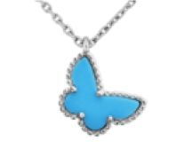 Butterfly Necklace - Turquoise