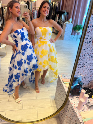 High low royal dress