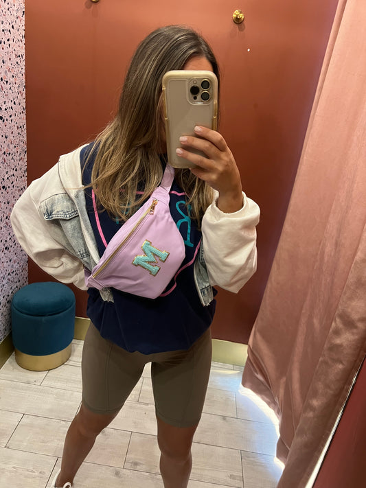 Lavender fanny pack