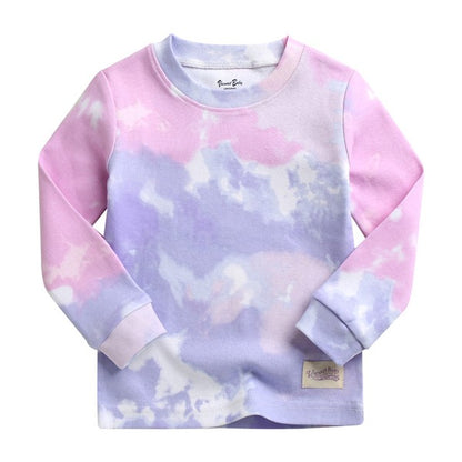 Tie dye pink  & purple pj