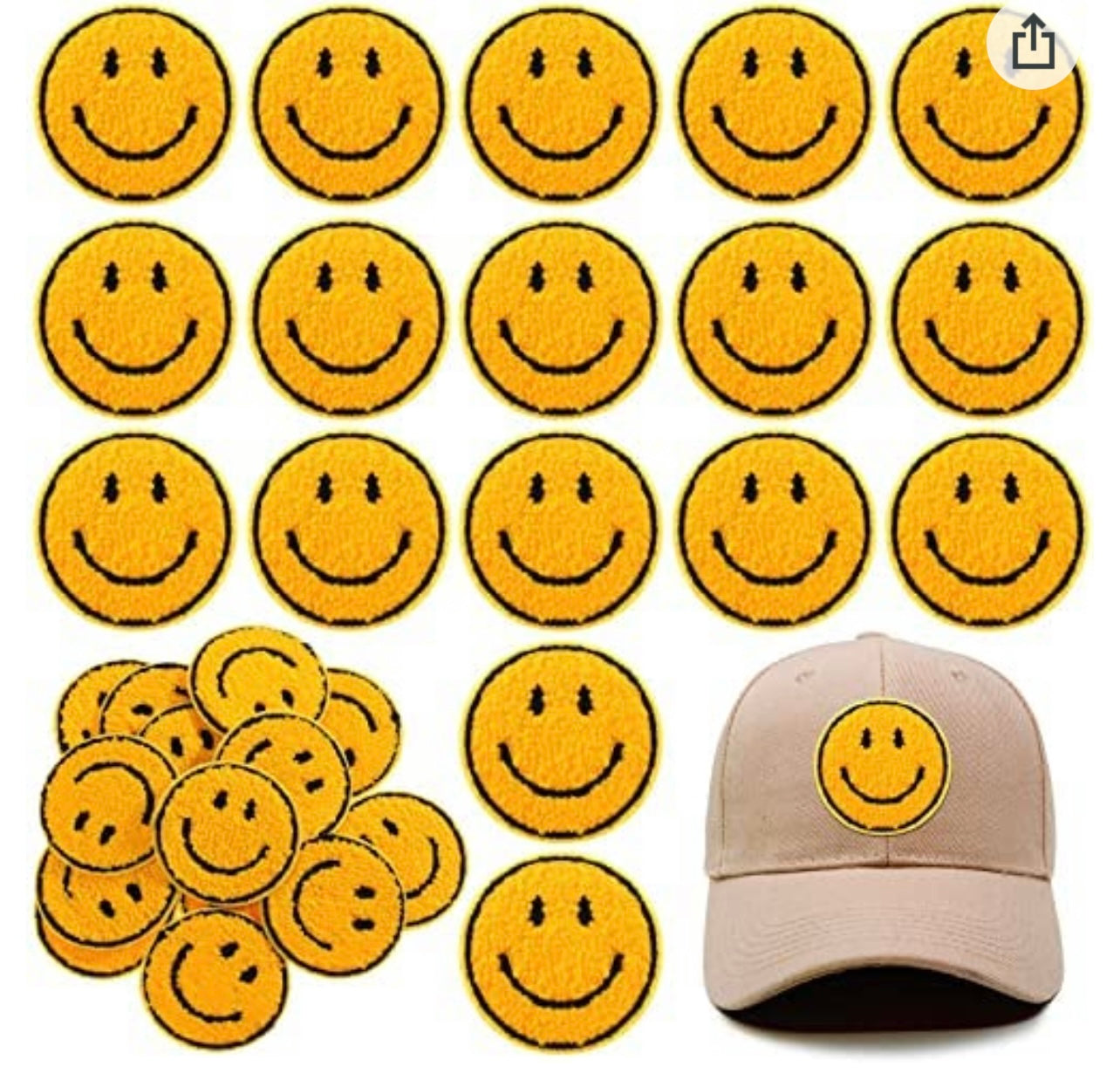 Smiley patch