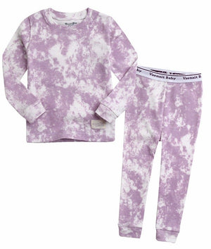 Lavender tie dye  pj for babies & kids