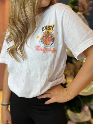 Easy Tiger graphic tshirt