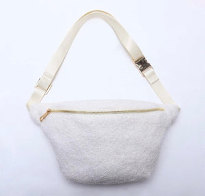 White fury fanny pack