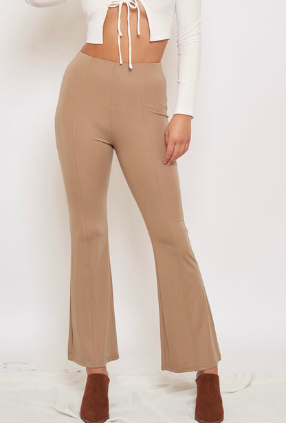 Mocha wide pants