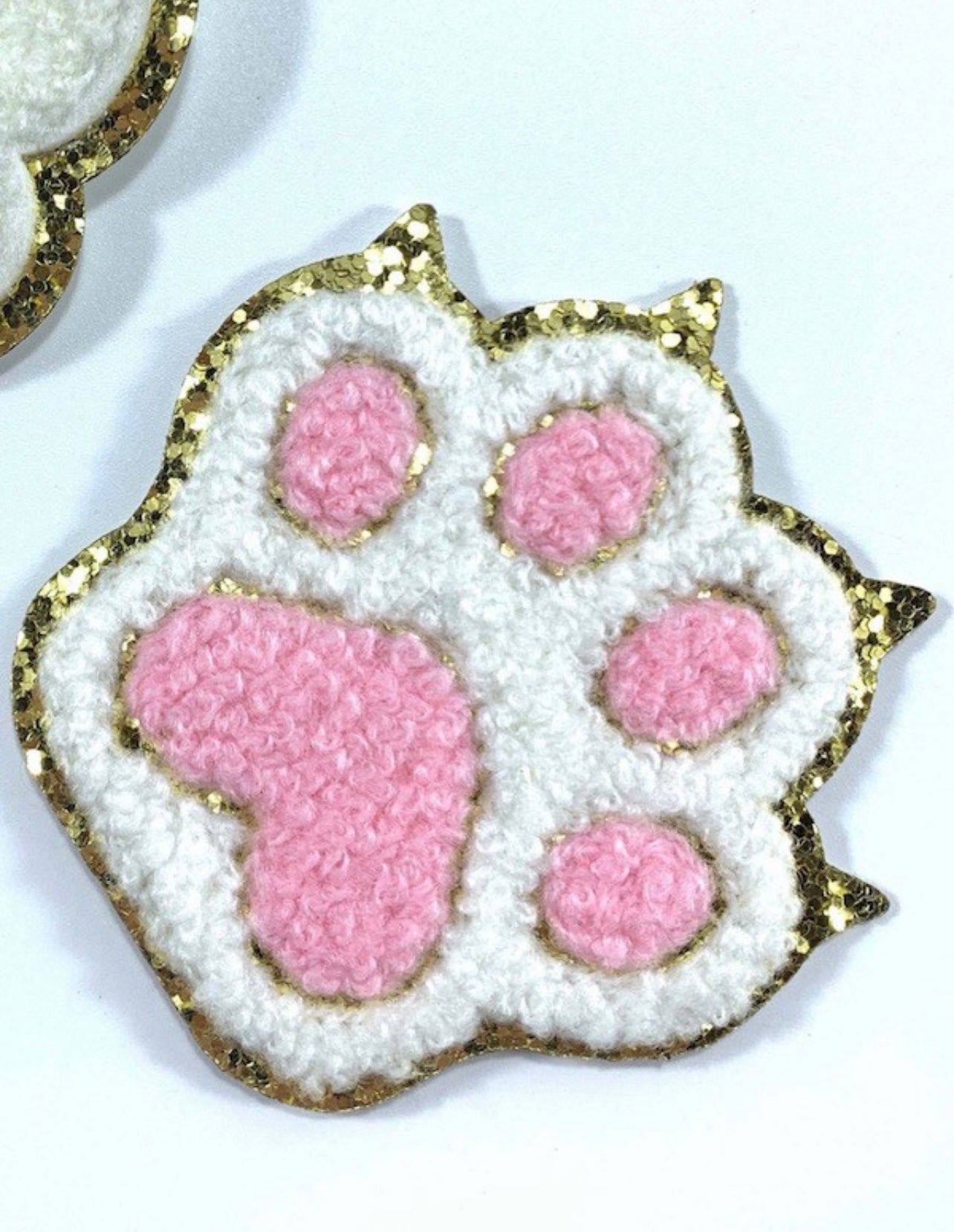 Glitter paw patch