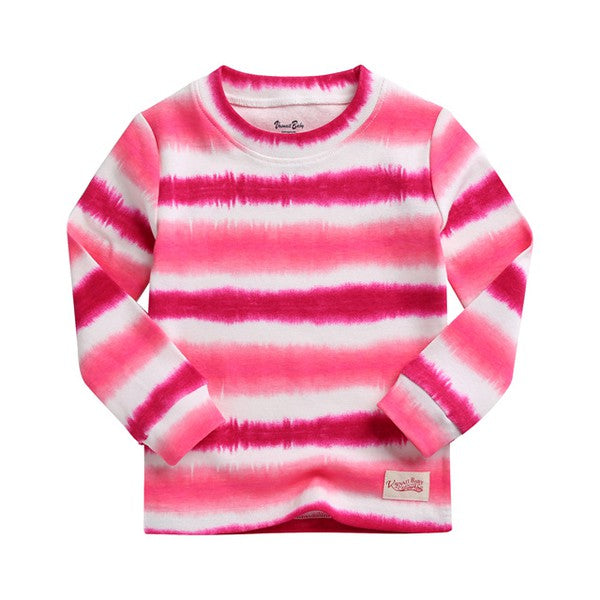 Striped tie dye pj