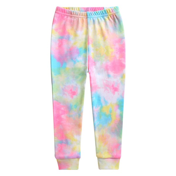 Neon tie dye pj set