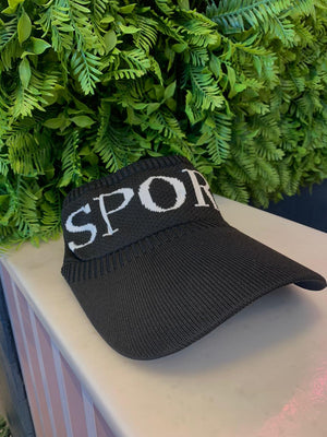 Black sport Visor