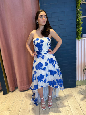 High low royal dress