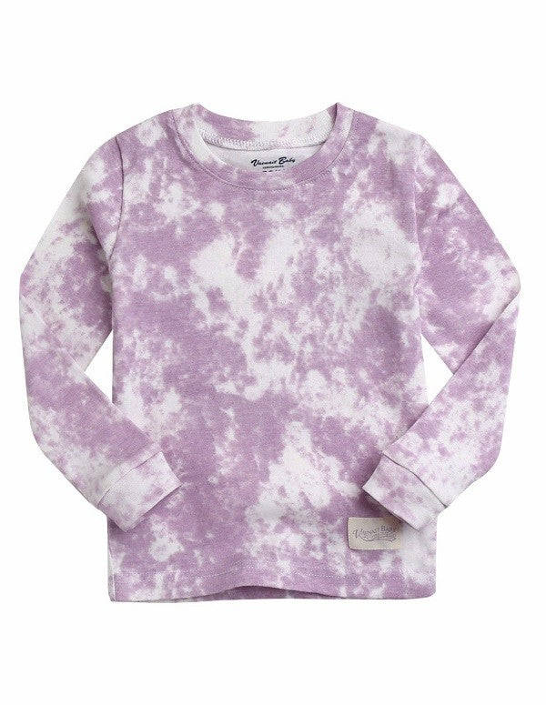 Lavender tie dye  pj for babies & kids