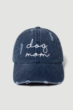 Navy dog mom hat 26 julio